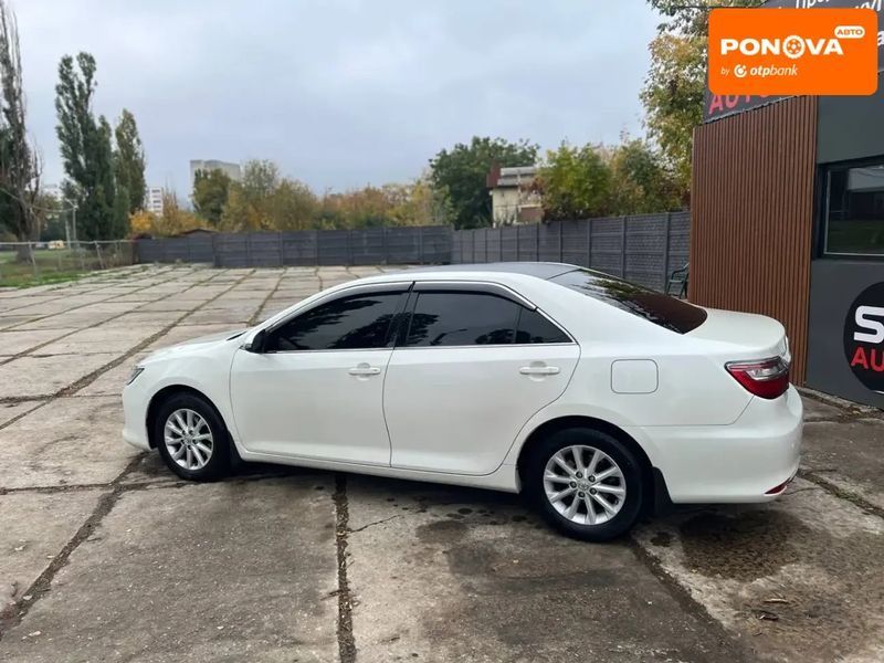 Toyota Camry, 2015 р., Газ пропан-бутан / Бензин, 190 тис. км, Седан, Білий, Харків AT-10404392 фото