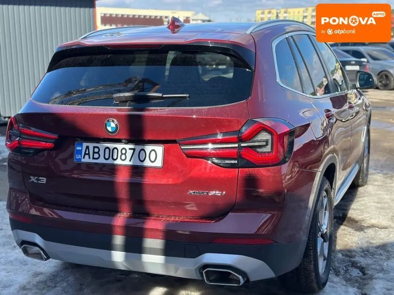 BMW X3, 2024 г., Бензин, 14 тыс. км, Внедорожник / Кроссовер, Красный, Винница AT-10412016 фото