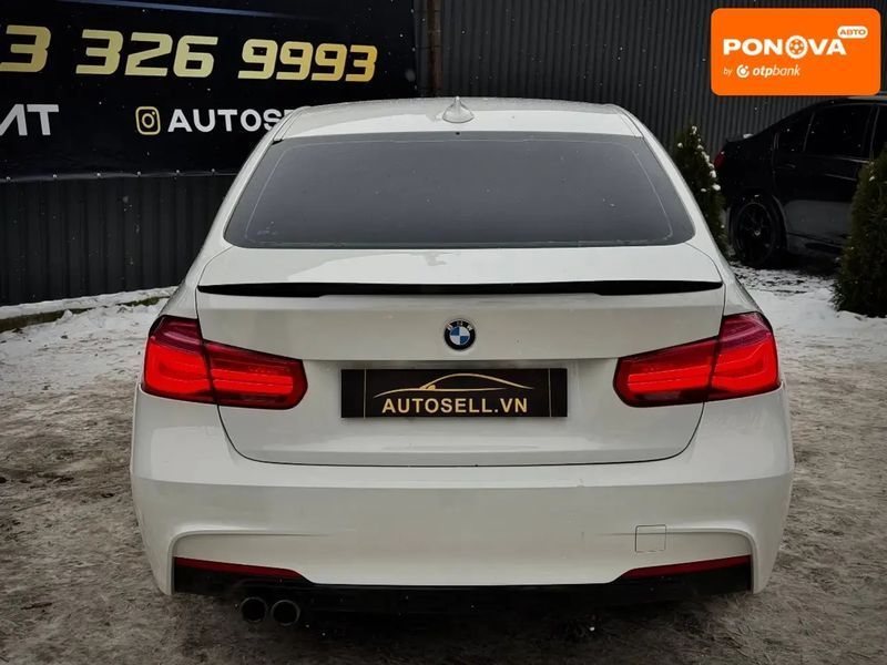 BMW 3 Series, 2014 р., Бензин, 144 тис. км, Седан, Білий, Вінниця AT-10407879 фото