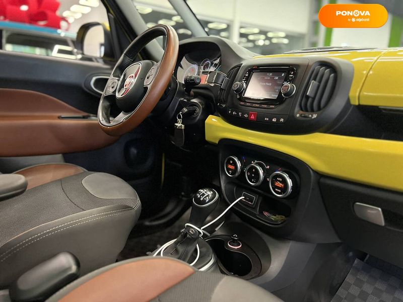 Fiat 500L, 2015, Дизель, 1.2 л., 110 тис. км, Мінівен, Жовтий, Одеса 29964 фото