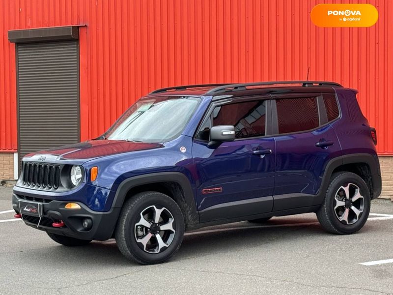 Jeep Renegade, 2019, Бензин, 1.33 л., 40 тис. км, Позашляховик / Кросовер, Синій, Одеса 98289 фото