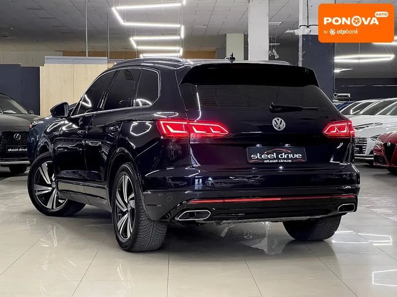 Volkswagen Touareg, 2018 р., Дизель, 236 тис. км, Позашляховик / Кросовер, Синій, Миколаїв AT-10416323 фото