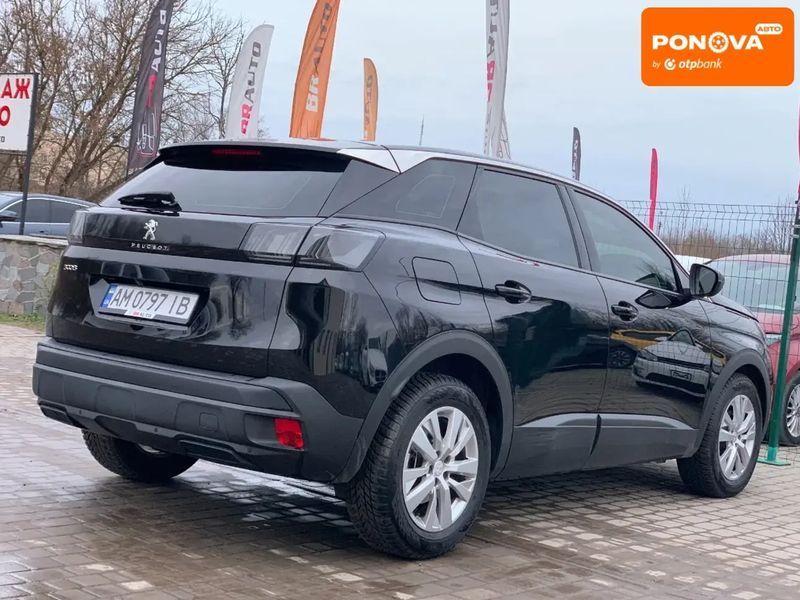 Peugeot 3008, 2021 р., Дизель, 191 тис. км, Позашляховик / Кросовер, Чорний, Бердичів AT-10406373 фото