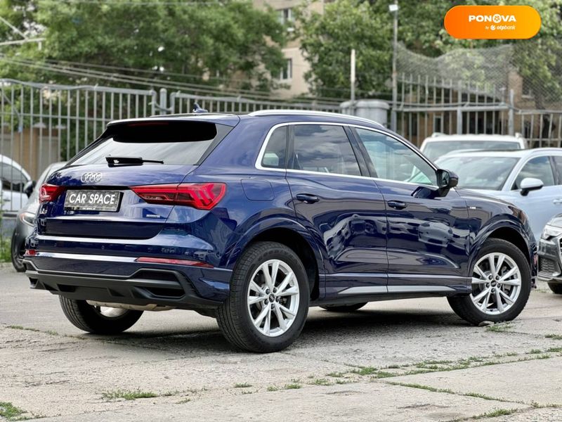 Audi Q3, 2021, Бензин, 1.98 л., 31 тис. км, Позашляховик / Кросовер, Синій, Одеса 99352 фото