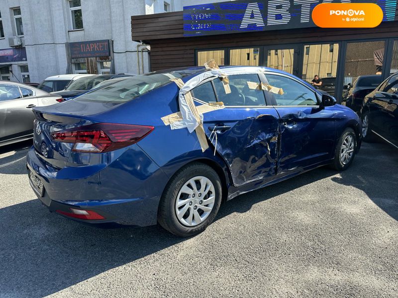 Hyundai Elantra, 2019, Бензин, 2 л., 126 тис. км, Седан, Синій, Київ 102531 фото