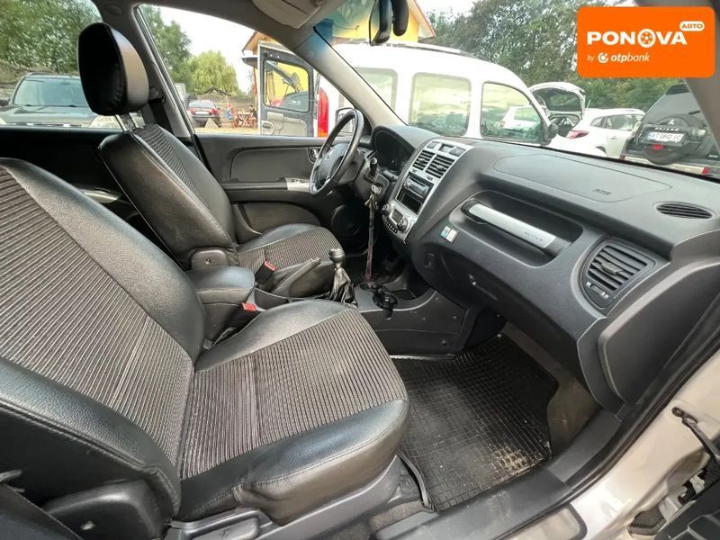 Kia Sportage, 2006 г., Газ пропан-бутан / Бензин, 214 тыс. км, Внедорожник / Кроссовер, Серый, Коломыя AT-10400993 фото
