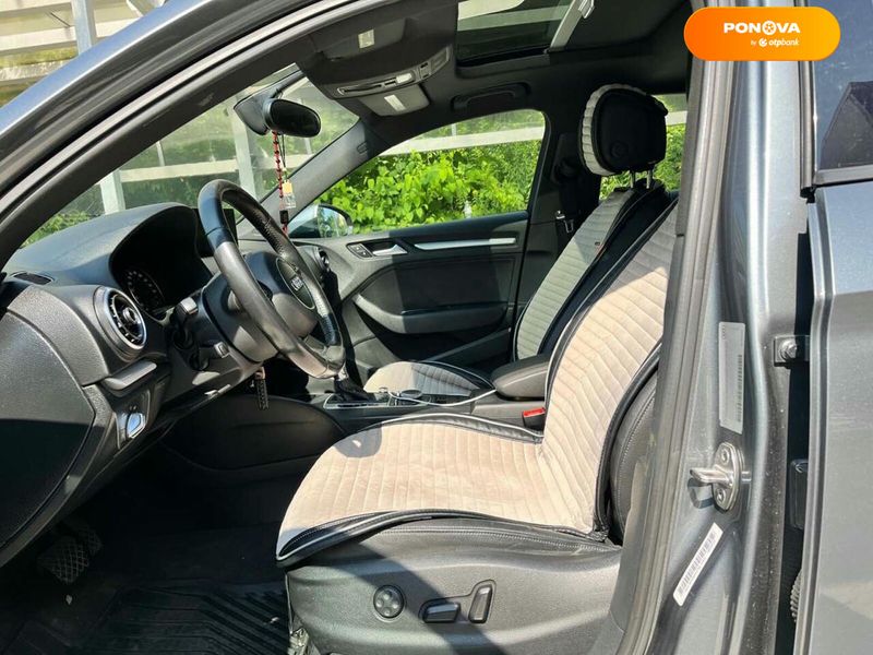 Audi A3, 2015, Бензин, 1.8 л., 144 тис. км, Седан, Сірий, Київ 110067 фото