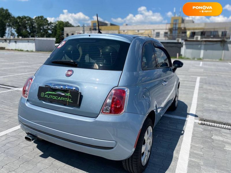 Fiat 500, 2014, Бензин, 1.4 л., 79 тис. км, Хетчбек, Синій, Київ 103251 фото