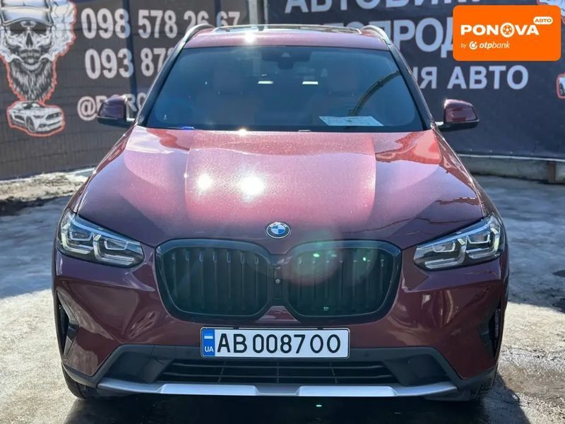 BMW X3, 2024 г., Бензин, 14 тыс. км, Внедорожник / Кроссовер, Красный, Винница AT-10412016 фото