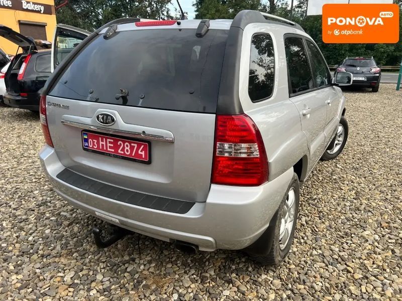 Kia Sportage, 2006 г., Газ пропан-бутан / Бензин, 214 тыс. км, Внедорожник / Кроссовер, Серый, Коломыя AT-10400993 фото