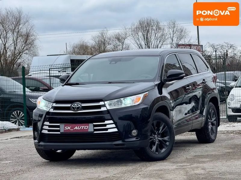 Toyota Highlander, 2016 р., Газ метан / Бензин, 167 тис. км, Позашляховик / Кросовер, Чорний, Київ AT-10411127 фото