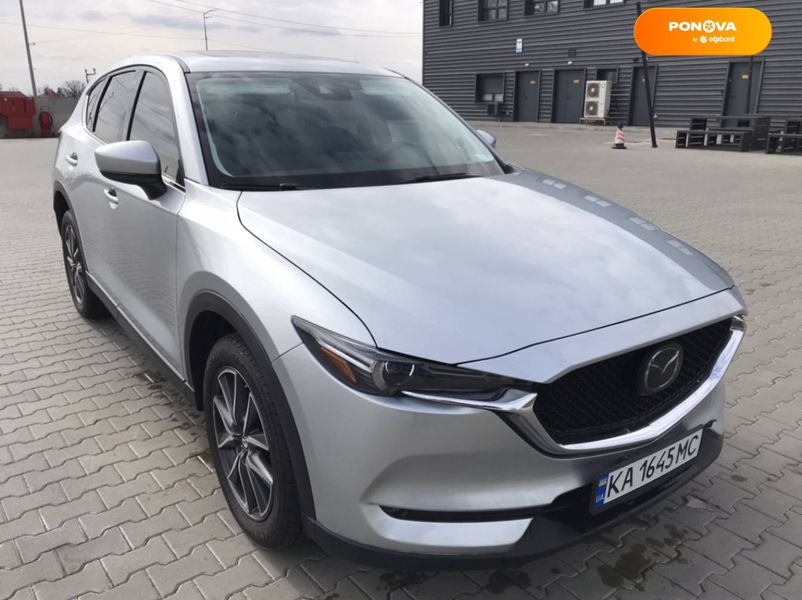 Mazda CX-5, 2018, Бензин, 2.49 л., 76 тис. км, Позашляховик / Кросовер, Сірий, Київ Cars-Pr-68360 фото