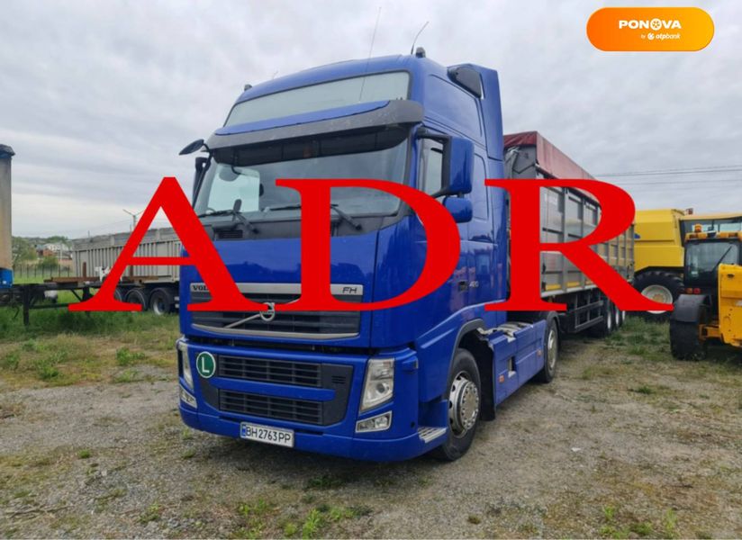 Volvo FH 12, 2010, Дизель, 12.78 л., 340 тис. км, Тягач, Синій, Вінниця 42664 фото