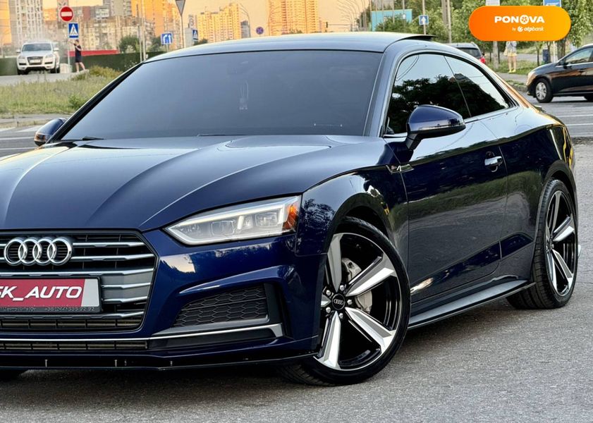 Audi A5, 2019, Бензин, 1.98 л., 65 тыс. км, Купе, Синий, Киев 102871 фото