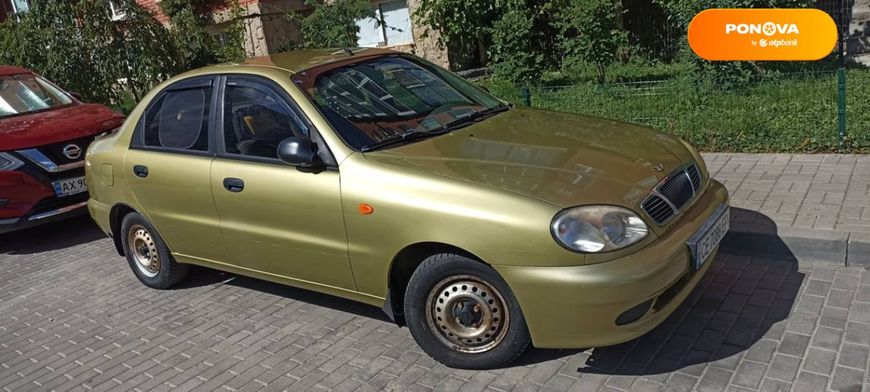 Daewoo Lanos, 2007, Газ пропан-бутан / Бензин, 1.4 л., 172 тис. км, Седан, Зелений, Чернівці Cars-Pr-65011 фото