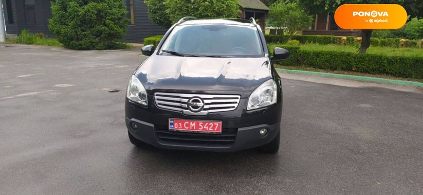 Nissan Qashqai+2, 2009, Дизель, 1.5 л., 198 тыс. км, Внедорожник / Кроссовер, Чорный, Звягель Cars-Pr-67478 фото