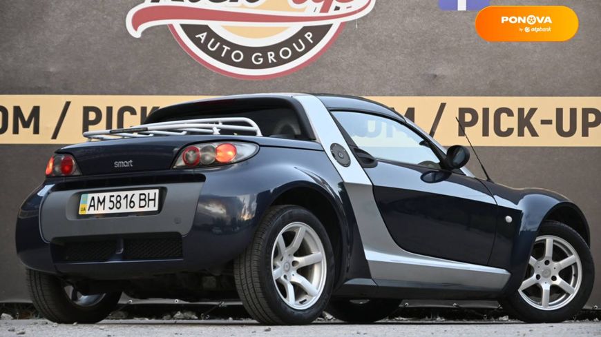 Smart Roadster, 2006, Бензин, 0.7 л., 159 тыс. км, Купе, Синий, Бердичев 3386 фото