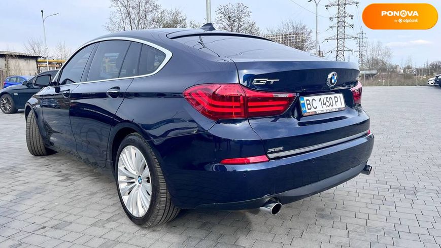 BMW 5 Series GT, 2015, Бензин, 3 л., 159 тыс. км, Лифтбек, Синий, Львов 109681 фото