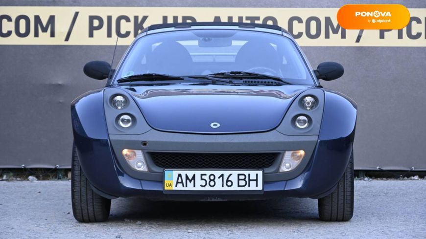 Smart Roadster, 2006, Бензин, 0.7 л., 159 тыс. км, Купе, Синий, Бердичев 3386 фото