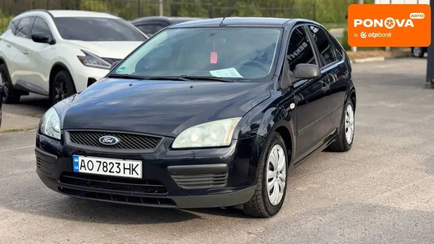 Ford Focus, 2005 г., Бензин, 199 тыс. км, Хетчбек, Чорный, Полтава AT-10417349 фото