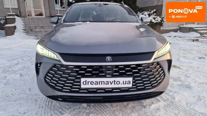 BYD Qin Plus, 2025 г., Гібрид (MHEV), 1 тыс. км, Седан, Серый, Днепр (Днепропетровск) AT-10408537 фото
