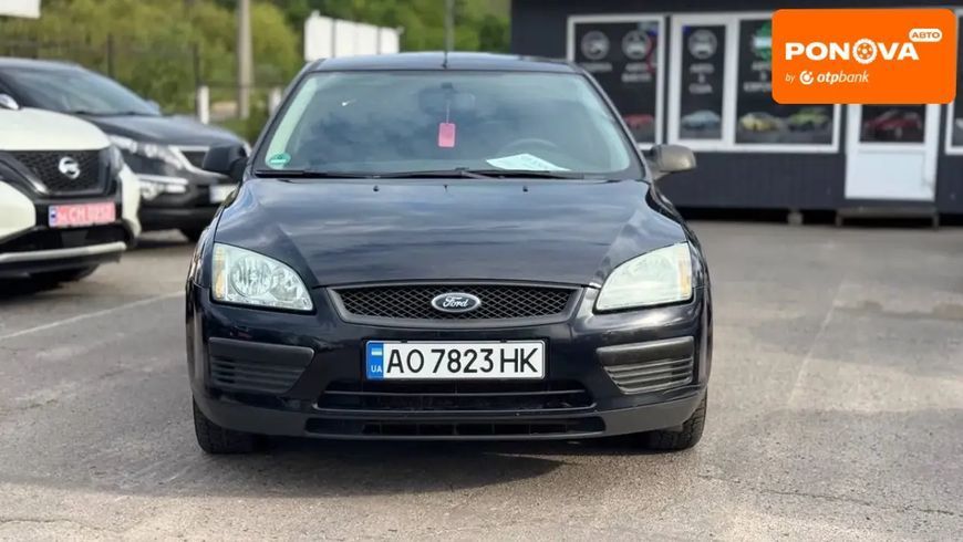 Ford Focus, 2005 г., Бензин, 199 тыс. км, Хетчбек, Чорный, Полтава AT-10417349 фото