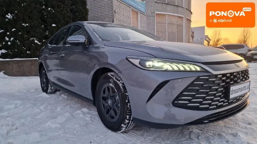BYD Qin Plus, 2025 г., Гібрид (MHEV), 1 тыс. км, Седан, Серый, Днепр (Днепропетровск) AT-10408537 фото