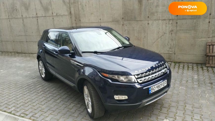 Land Rover Range Rover Evoque, 2014, Бензин, 2 л., 153 тыс. км, Внедорожник / Кроссовер, Синий, Тернополь Cars-Pr-67785 фото