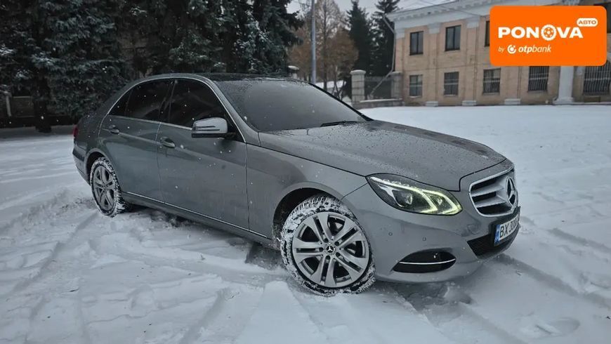 Mercedes-Benz E-Class, 2013 р., Дизель, 287 тис. км, Седан, Сірий, Переяслав AT-10410188 фото