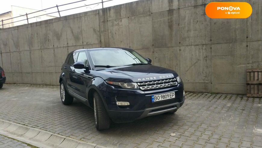 Land Rover Range Rover Evoque, 2014, Бензин, 2 л., 153 тыс. км, Внедорожник / Кроссовер, Синий, Тернополь Cars-Pr-67785 фото