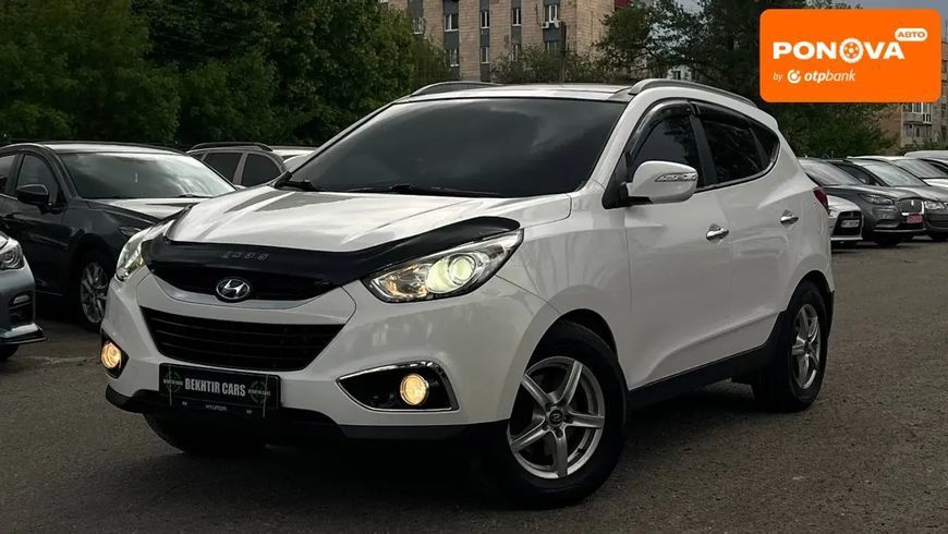 Hyundai ix35, 2013 р., Дизель, 212 тис. км, Позашляховик / Кросовер, Білий, Полтава AT-10417439 фото
