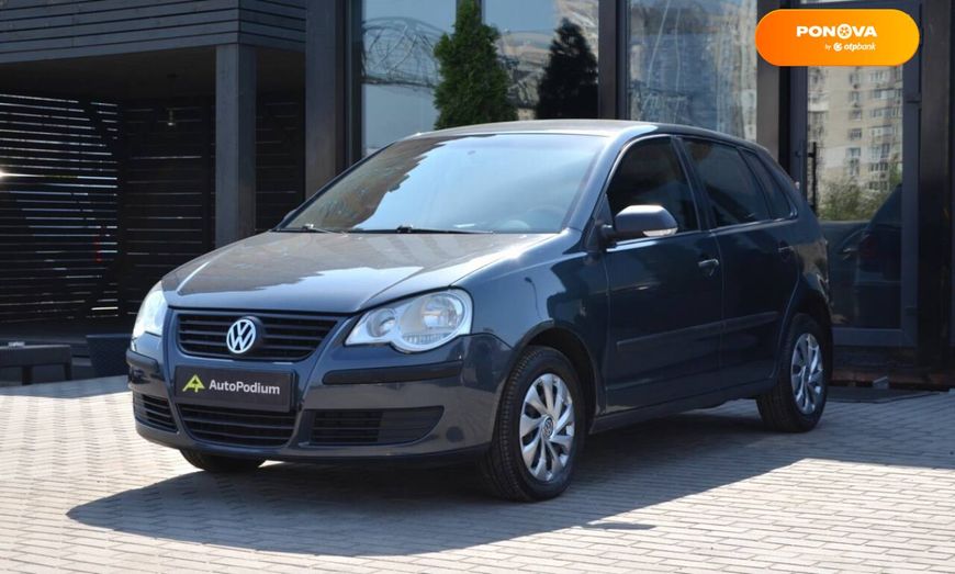 Volkswagen Polo, 2008, Бензин, 1.4 л., 188 тыс. км, Хетчбек, Серый, Киев 35841 фото