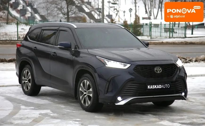 Toyota Highlander, 2020 р., Бензин, 106 тис. км, Позашляховик / Кросовер, Синій, Харків AT-10410364 фото