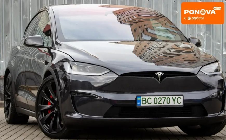 Tesla Model X, 2024 р., Електро, 10 тис. км, Позашляховик / Кросовер, Сірий, Львів AT-10418200 фото
