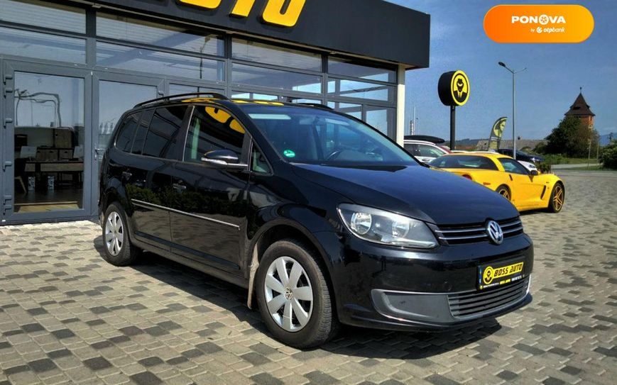 Volkswagen Touran, 2012, Газ пропан-бутан / Бензин, 1.39 л., 258 тыс. км, Микровен, Чорный, Мукачево 3967 фото