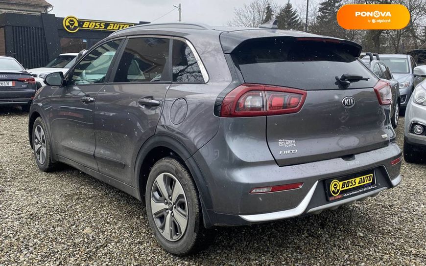 Kia Niro, 2017, Гібрид (HEV), 1.58 л., 148 тис. км, Позашляховик / Кросовер, Сірий, Коломия 30549 фото