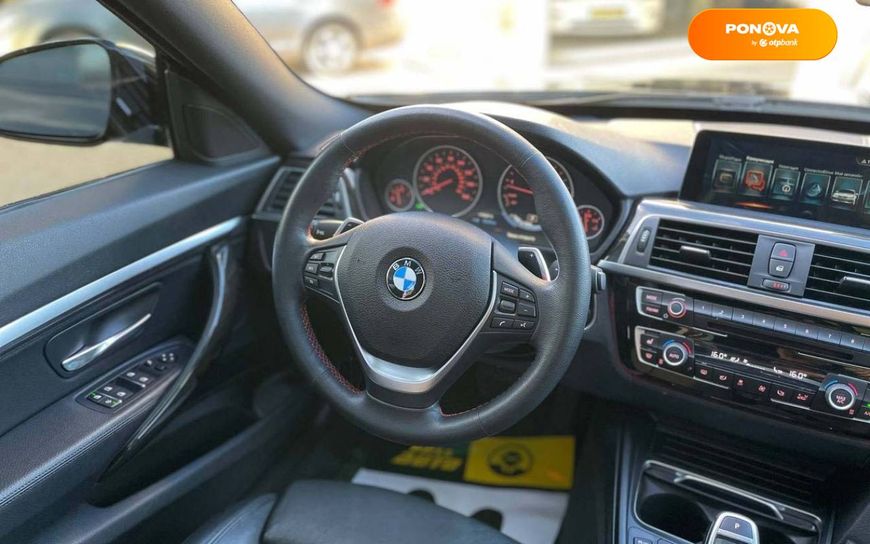 BMW 3 Series GT, 2016, Бензин, 2 л., 128 тис. км, Ліфтбек, Чорний, Івано-Франківськ 32639 фото