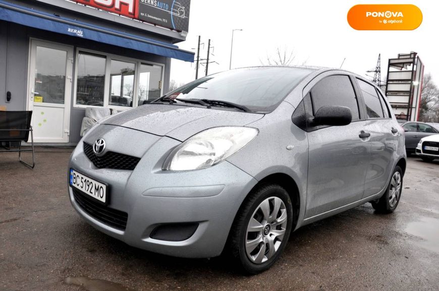 Toyota Yaris, 2010, Бензин, 1 л., 214 тис. км, Хетчбек, Сірий, Львів 28155 фото