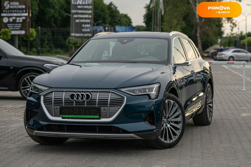 Audi e-tron, 2019, Електро, 78 тыс. км, Внедорожник / Кроссовер, Синий, Львов 107654 фото