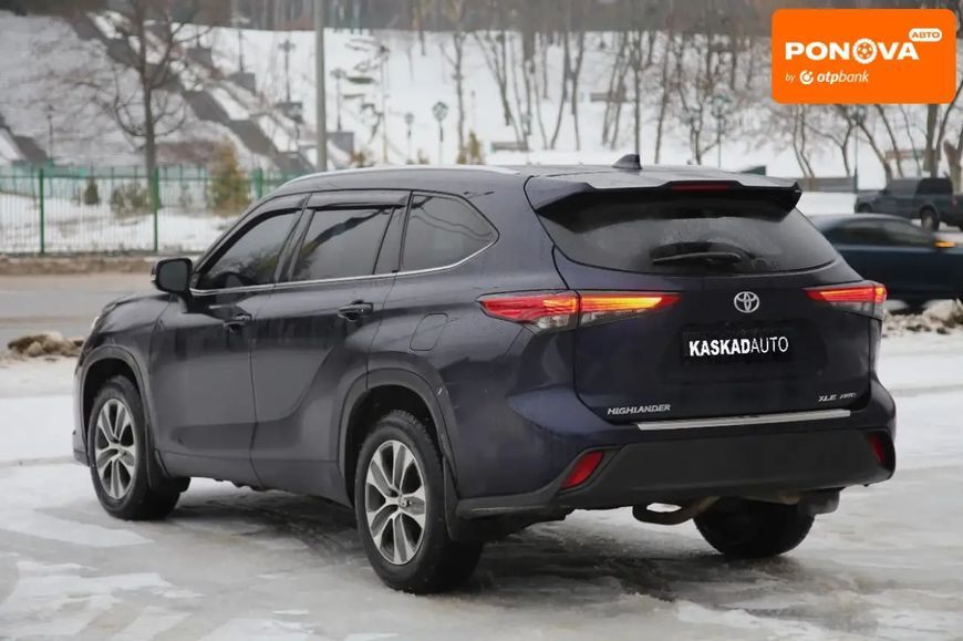 Toyota Highlander, 2020 р., Бензин, 106 тис. км, Позашляховик / Кросовер, Синій, Харків AT-10410364 фото