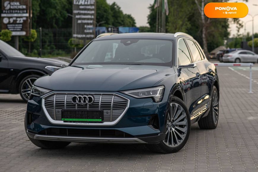 Audi e-tron, 2019, Електро, 78 тис. км, Позашляховик / Кросовер, Синій, Львів 107654 фото