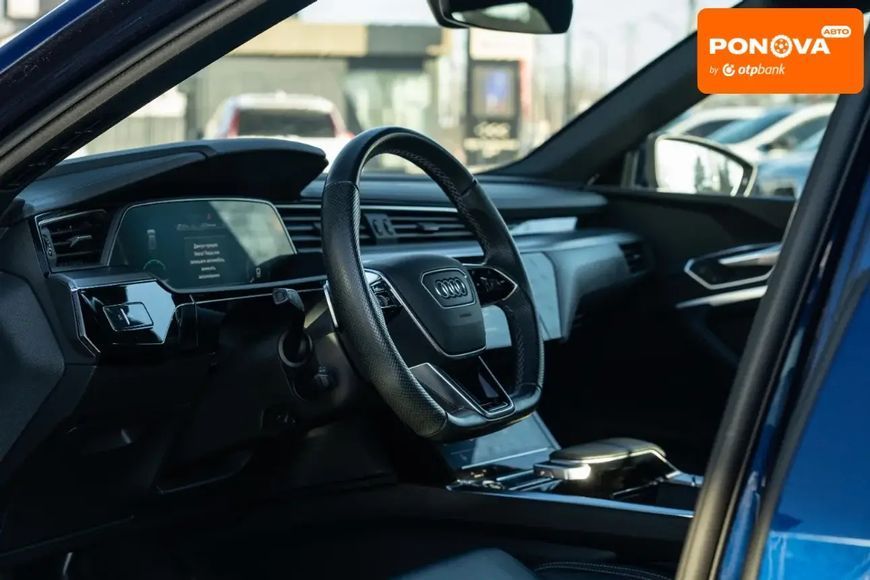 Audi e-tron, 2021 р., Електро, 85 тис. км, Позашляховик / Кросовер, Синій, Чернівці AT-10406679 фото