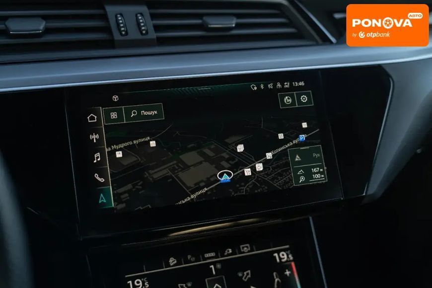 Audi e-tron, 2021 р., Електро, 85 тис. км, Позашляховик / Кросовер, Синій, Чернівці AT-10406679 фото