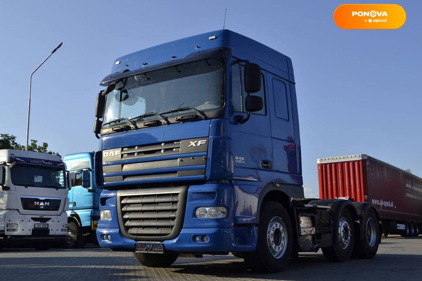 DAF XF 105, 2013, Дизель, 484 тис. км, Тягач, Синій, Хуст 45262 фото