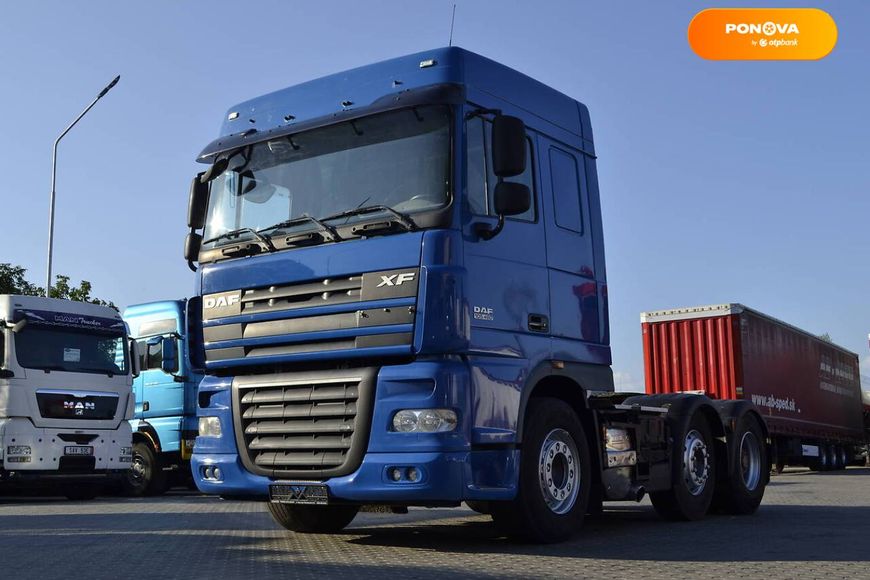 DAF XF 105, 2013, Дизель, 484 тис. км, Тягач, Синій, Хуст 45262 фото