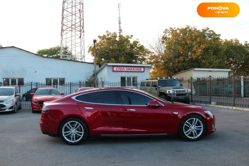 Tesla Model S, 2015, Електро, 144 тис. км, Ліфтбек, Червоний, Одеса 34628 фото