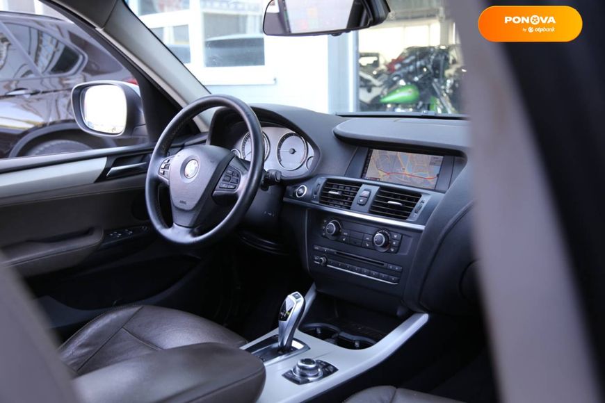 BMW X3, 2012, Дизель, 2 л., 230 тис. км, Позашляховик / Кросовер, Сірий, Київ 46185 фото