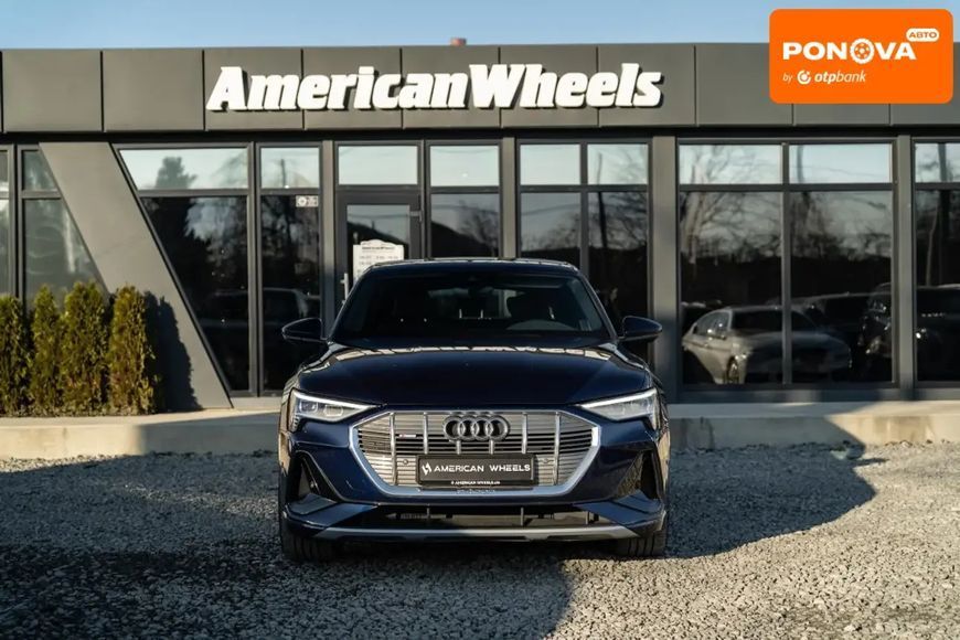 Audi e-tron, 2021 р., Електро, 85 тис. км, Позашляховик / Кросовер, Синій, Чернівці AT-10406679 фото