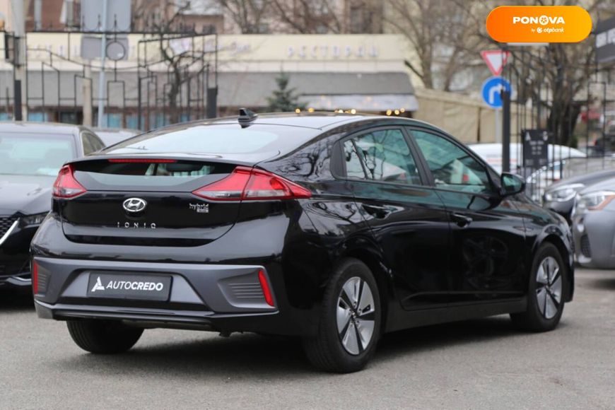 Hyundai Ioniq, 2020, Гібрид (MHEV), 1.6 л., 186 тыс. км, Лифтбек, Чорный, Киев 30167 фото