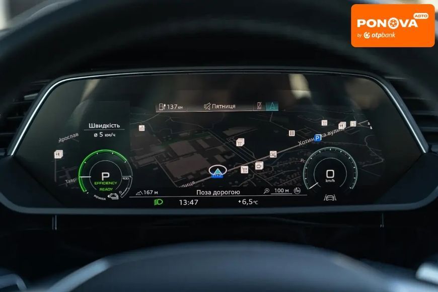 Audi e-tron, 2021 р., Електро, 85 тис. км, Позашляховик / Кросовер, Синій, Чернівці AT-10406679 фото